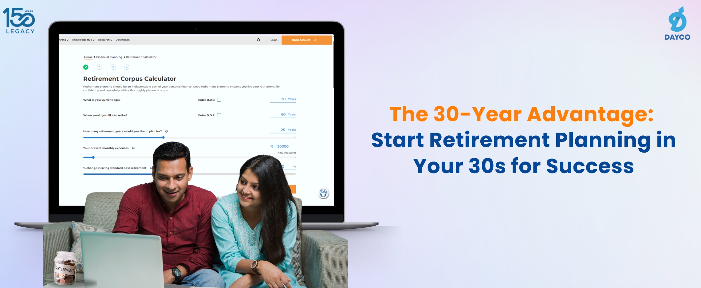 The 30 Year Advantage Why Starting Retirement Planning in Your Thirties Sets You Up for Success